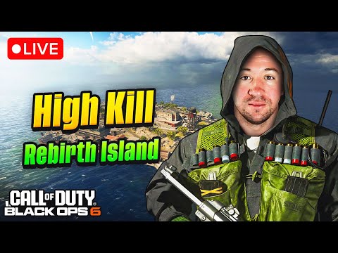 🔴LIVE - High Kill Rebirth Island Warzone with META Loadouts!