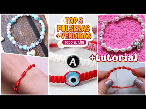 💰Top 5 PULSERAS que se venden todo el AÑO 💸🔥