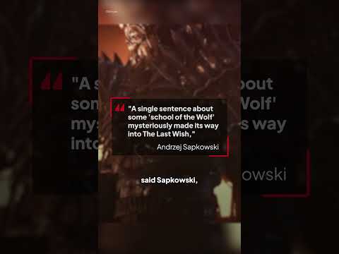 Witcher author says one of CDPR's story points is based on a mistake 📖