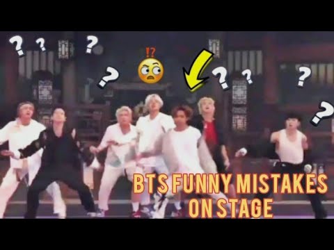 BTS Funny Mistakes On Stage 😂