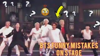 BTS Funny Mistakes On Stage 😂