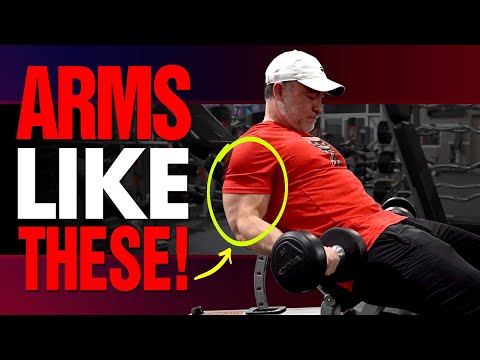 5 BEST Exercises To Build BIG ARMS Without Heavy Weights