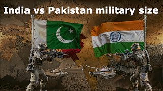 India vs Pakistan Army size