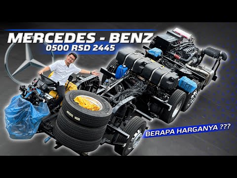 PERTAMA KALI NYETIR CHASSIS TERCANGGIH MERCEDES BENZ‼️Mercedes Benz 0500 RSD 2445 Indonesia