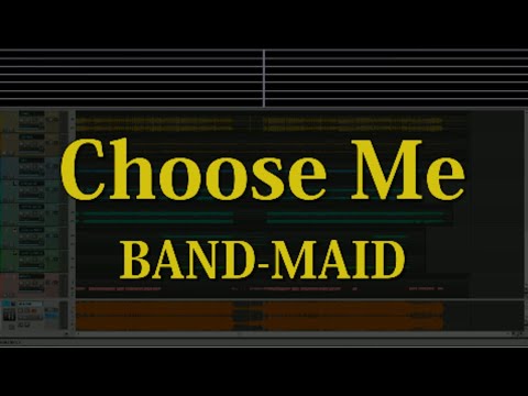 カラオケ♬ Choose me – BAND-MAID 【ガイドメロディなし】 Instrumental