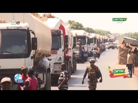 Ségou : Un convoi de 17 citernes est arrivé pour ravitailler la ville en carburant