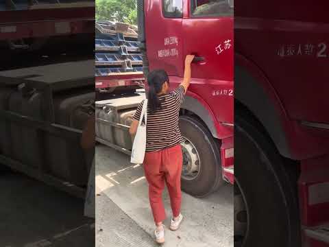 货已装好，出发。#用抖音记录卡车生活 #卡车夫妻日常 #automobile #malaysiantruckers #funny #travel #driver #cute #disabled