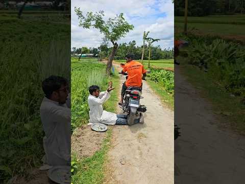 The boy cleverly took the motorcycle.16
