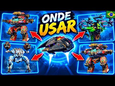 Qual Robô Combina com o Drone Prena? Fiz os Testes! | War Robots