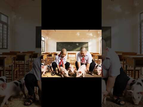 Capybara bị Trọc chơi xấu thả heo trong lớp học❤️ #capybara #capyvatroc #capythaheo