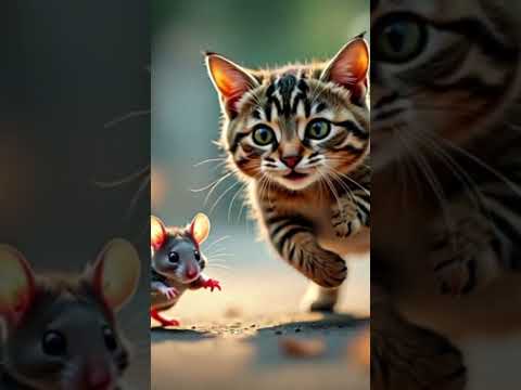 एक बिल्ली और चूहे की कहानी #youtubeshorts @YouTube #panchatantrastories #youtubeshorts