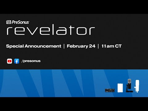 Join us for a special Revelator™ announcement Feb 24 @ 11 AM CT