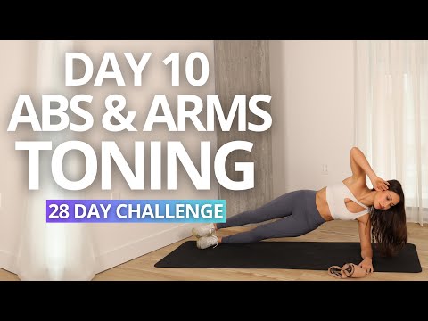 TONE your ABS and UPPER BODY | Day 10 Mind Body Challenge