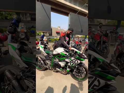 Loudest H2 ? In INDIA ! Rip Headphones ? #H2 #kawasaki #ninjah2r