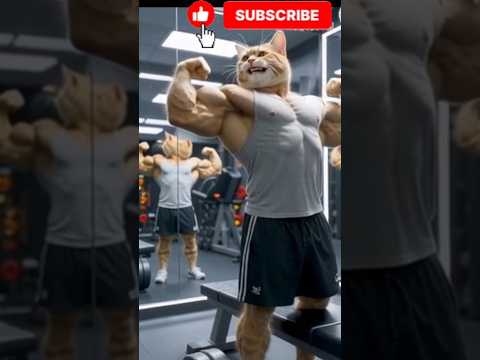 The Cat Who Snatched a Human’s Gym Workout! 😹💪