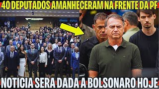 40 DEPUTADOS DERAM A NOTICIA A BOLSONARO! SERÁ SOLTO NO NATAL! CAMARA DECIDIU NA MADRUGADA!