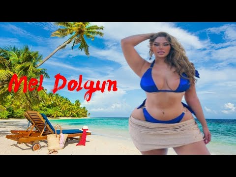 Mel Dolgun | Dutch Curvy Plus Size Model | Fashion Model | Bio Wiki | Curvy Bikini Fashion Model