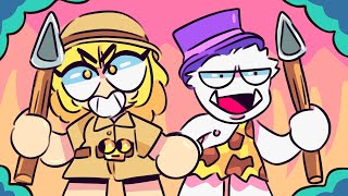 Zombey und Maudado auf Safari | Dinkum