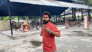 किस बात का घमंड है सबको यहीं आना है 🙏🏻 { #volg #trending #shamshanghat #bhoot #foryou 