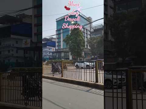 🛍️✨Diwali shopping mode:ON💃🎇 💥🪔#DiwaliVibes #FestiveFeels #Diwali  #LightsCameraShopping #Diwali2025