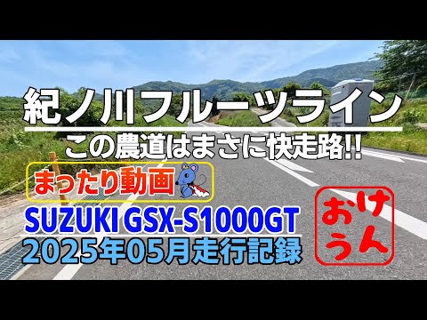 【まったり編】　-【全線開通】紀ノ川フルーツラインはマジ快走路-