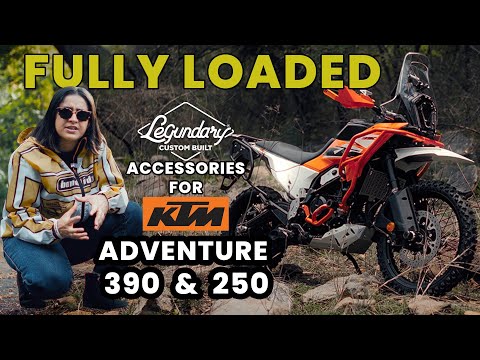 KTM ADVENTURE 390 & 250 | Premium accessories | Legundary custom