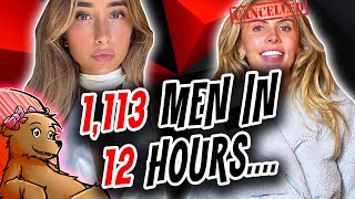 "I DID 1,113 MEN IN 12 HOURS.... I WAS MADE FOR THIS..."