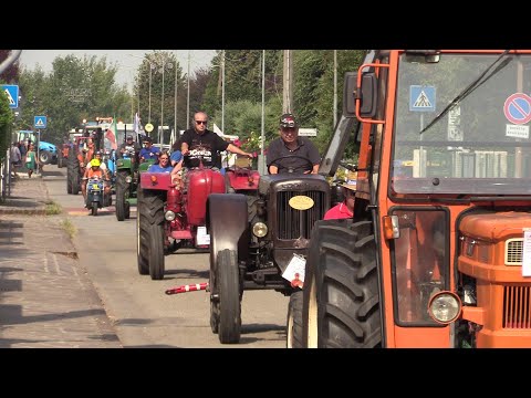 22° Raduno Trattori Rovereto s/S (MO) 2024 - Vintage/New tractors parade - FIAT, JD, Landini, NH...