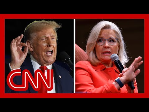Trump amplifies posts calling for televised military tribunal for Liz Cheney