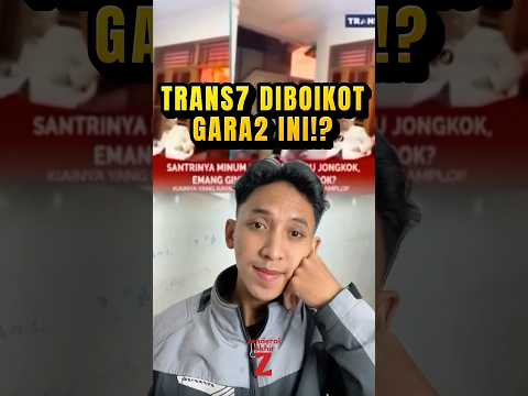 Waduh,, Trans 7 diboikot gara2 tayangan santri ngesot hingga kasih amplop ?!