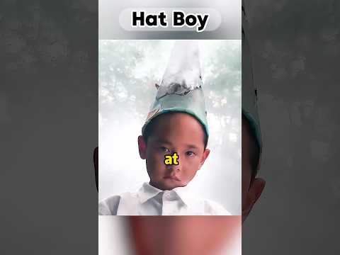 The little boy measured his height wearing a hat #movie #futurelink #fantasy