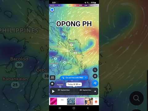 The hurricane (Bagyong Opong) is expected to hit us tonight