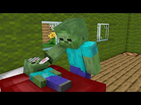 Monster School : Baby Zombie And Dad 2 - Minecraft Animation