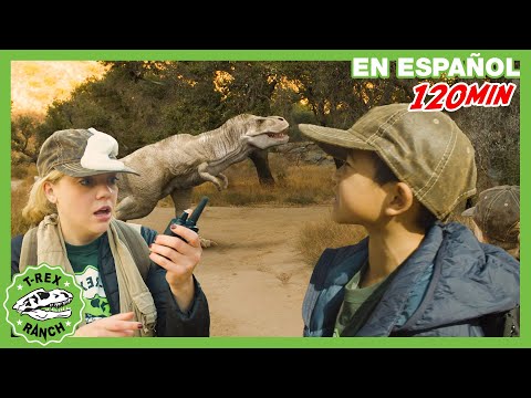 ¡Alerta en el Rancho T-Rex: Asher desapareció!  | 🦖 T-Rex Rancho | Moonbug Kids - Parque en Vivo!