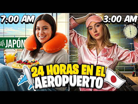 24 HORAS EN UN AVIÓN A TOKIO ✈️🇯🇵 | Hermanas JM 