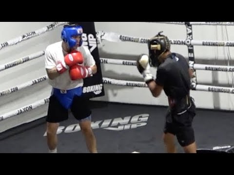 CYRUS “THE VIRUS” DIZON FILIPINO PHENOM FULL SPARRING AHEAD OF PROFESSIONAL DEBUT