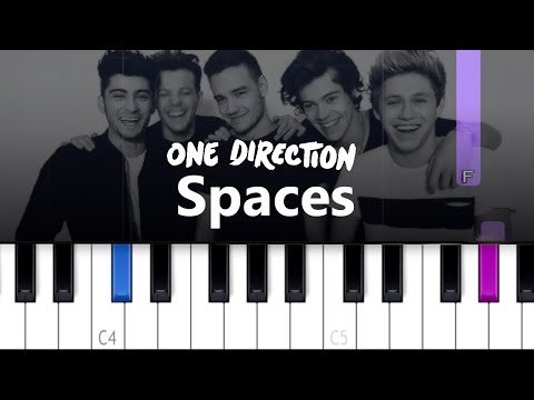 One Direction - Spaces | Piano Tutorial