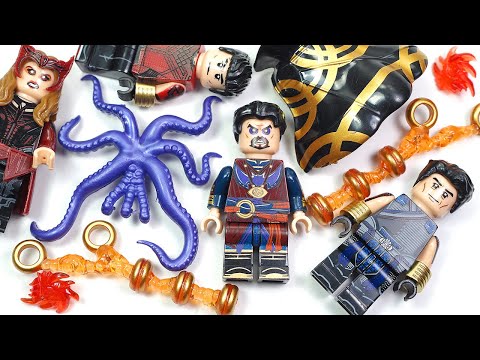 LEGO Doctor Strange | Strange Supreme | Scarlet Witch | Shang-Chi | Wenwu Unofficial Lego Minifigure