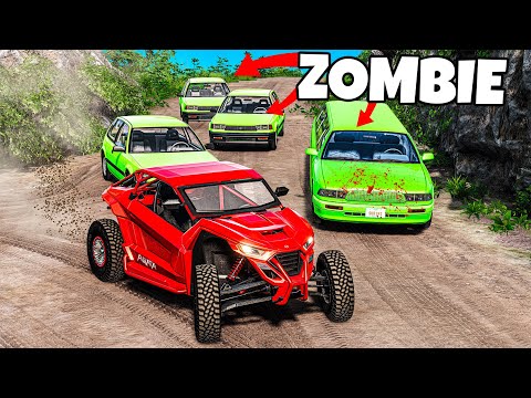 ❄️ WYSPA ZOMBIE! CHOWAM SIĘ ABY PRZETRWAĆ!? | BeamNG Drive |