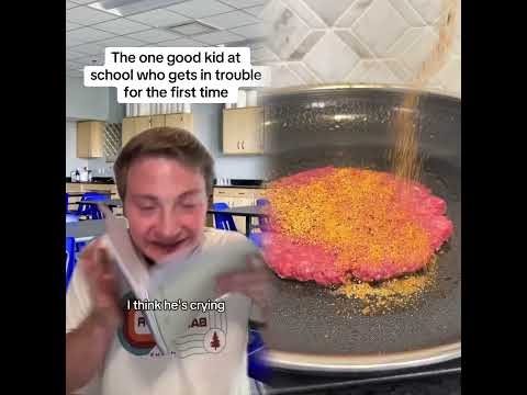 That one good kid in school who gets in trouble for the first time #nostalgia #greenscreen