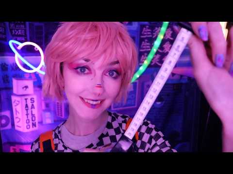 ASMR Cyberpunk Beauty Stop