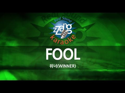 [짱가라오케/원키/노래방] 위너(WINNER)-FOOL KPOP Karaoke [ZZang KARAOKE]