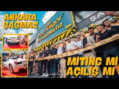 "Şaşmaz'da Miting Gibi Açılış! Hayrını Gör Oto Ekspertiz Ankara’da Hizmette! 🎉🚗"