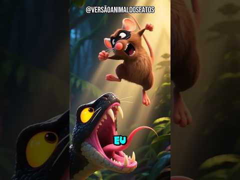 O Novo Rei da Selva 🐭👑 #chatgptfunny ##desenho #animação