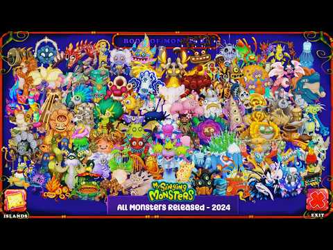 ALL NEW MONSTERS Released in 2024 My Singing Monsters