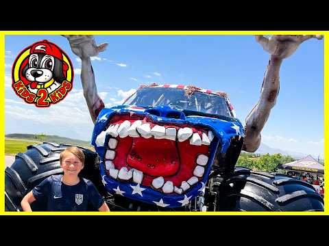 Our Favorite Monster Jam Pit Party & Freestyle Show COMPILATION