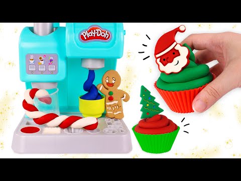 🎄 Manualidades fáciles de NAVIDAD en la Súper Cafetería de Play Doh 🎄