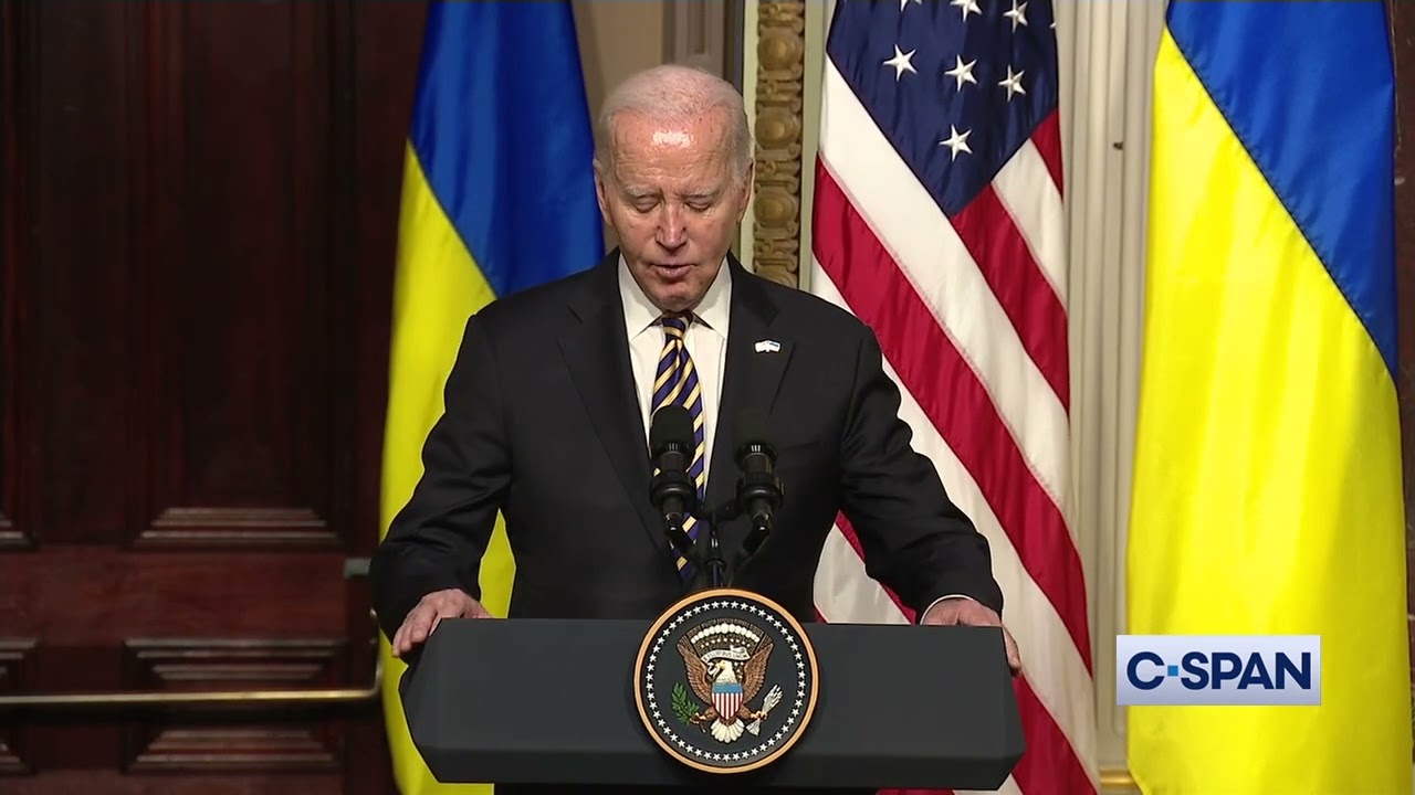 President Biden says U.S. Must Prove Putin Wrong