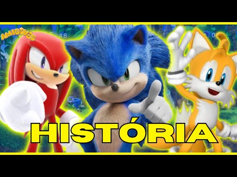 Sonic - A História Completa De SONIC / Super Sonic 4k Completo / Amigovos