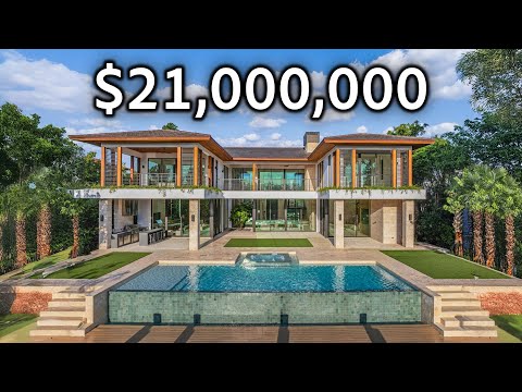 Inside a $21,000,000 Mansion in one of the MOST EXCLUSIVE communities in Miami | Islands of Cocoplum